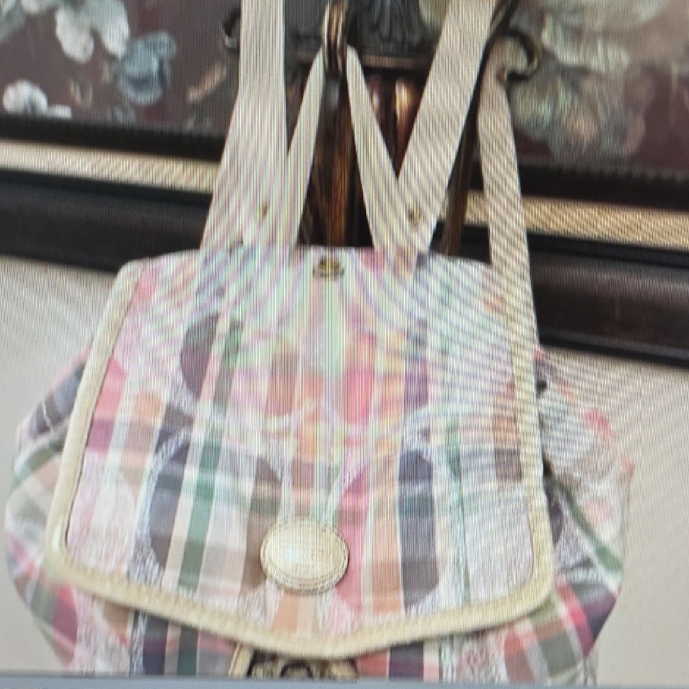 Coacg Plaid Backpack with Drawstring Closure - image 8